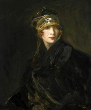 The Gold Turban Artwork by Sir John Lavery