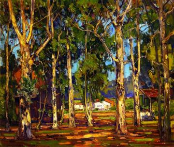Eucalyptus, Laguna Artwork by William Wendt