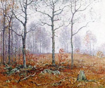 Gray December Artwork by Guy Wiggins