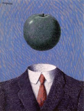L'Idée fixe Artwork by Rene Magritte