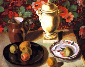 Still Life With White Urn Artwork by Duncan Grant