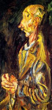 Praying Man (racine) Artwork by Chaim Soutine