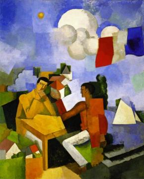 The Conquest of the Air Artwork by Roger de la Fresnaye
