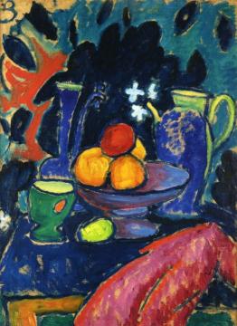 Still Life with Jug Artwork by Alexej Jawlensky