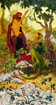The Legend of the Hermit Artwork by Paul Ranson