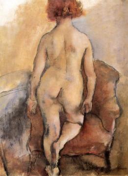 Le nu de Lysis Artwork by Jules Pascin