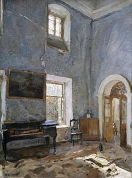 The Hall of the Old House Artwork by Valentin Serov