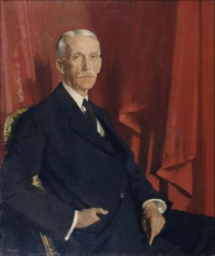 Portrait of Andrew W. Mellon Artwork by Sir William Orpen