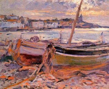 Barcas Artwork by Segundo Matilla Marina