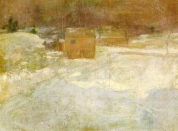 Winter Landscape Artwork by John Twachtman