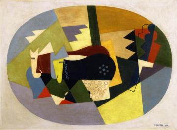 Cattle On A Mountain Artwork by Georges Valmier