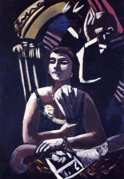 The Boxer Artwork by Max Beckmann