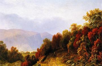 Autumn Landscape Artwork by William Mason Brown