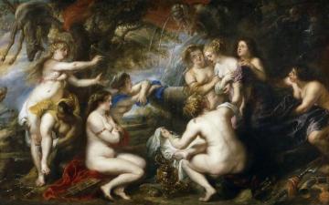 Diana and Calisto Artwork by Peter Paul Rubens