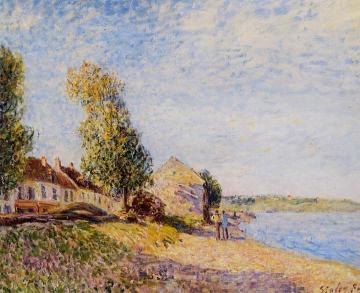 Saint-Mammes Artwork by Alfred Sisley