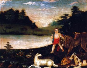 Peaceable Kingdom Artwork by Edward Hicks