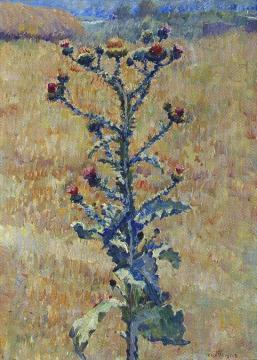 Thistle Artwork by Ilya Mashkov