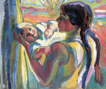 Motherhood Artwork by Nicolas Tarkhoff