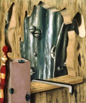 Le Gouffre argenté Artwork by Rene Magritte