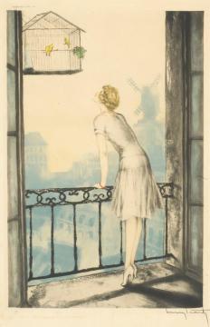 Montmartre Artwork by Louis Icart