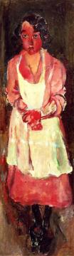 The Chambermaid Artwork by Chaim Soutine