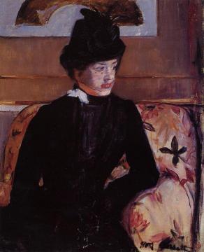 Portrait of Madame J Artwork by Mary Cassatt