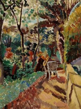 In The Garden Of The Hotel De Russie, Rome Artwork by Duncan Grant