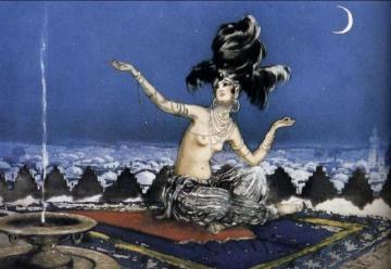 Scheherazade Artwork by Louis Icart