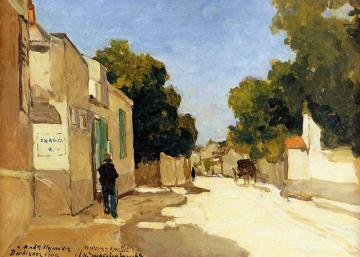 House Of Millet At Barbizon Artwork by Johan Hendrik Weissenbruch