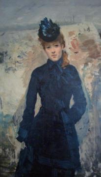 Promenade hivernale Artwork by Giuseppe de Nittis