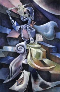 The Tragedian Artwork by Kurt Seligmann