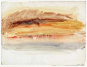 Sunset Artwork by Joseph Mallord William Turner