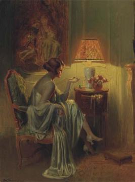 The Pearl Necklace Artwork by Delphin Enjolras
