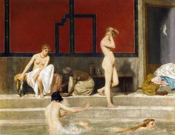 Elegant Ladies At The Baths Artwork by Raffaello Sorbi