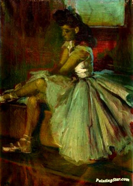 Bailarina Artwork by Jose Bardasano Baos