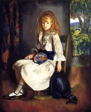 Anne in White Artwork by George Wesley Bellows