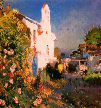 Paisaje. Vilanova Artwork by Joaquin Mir Trinxet