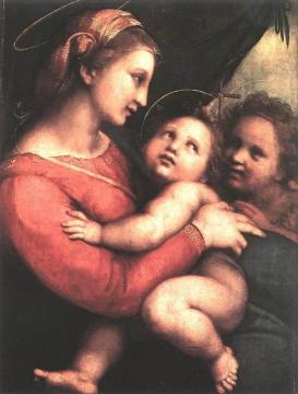 Madonna della Tenda Artwork by Raphael