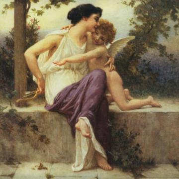 Cupid Disarmed Artwork by Guillaume Seignac