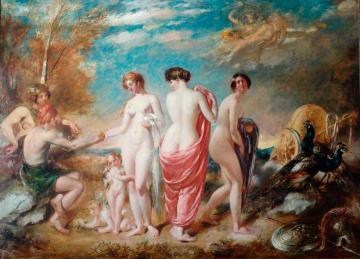 The Choice Of Paris Artwork by William Etty