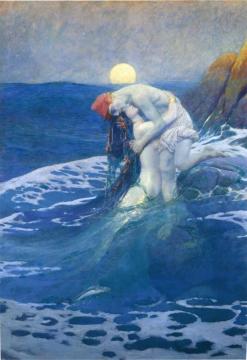 The Mermaid Artwork by Howard Pyle
