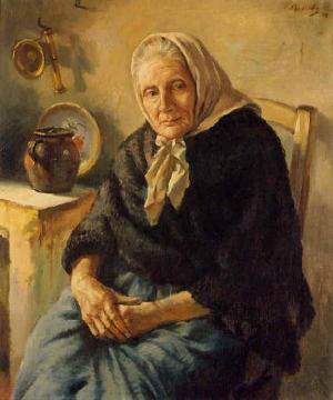 Grandmother Artwork by George Owen Wynne Apperley