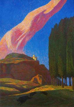 Flight of Boars Artwork by Benvenuto Benvenuti