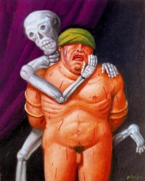 A Comfort Artwork by Fernando Botero