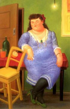 Interior Artwork by Fernando Botero