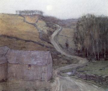 Country Road near Solebury Artwork by William Langson Lathrop