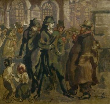 The Bart And The Bums Artwork by Walter Richard Sickert