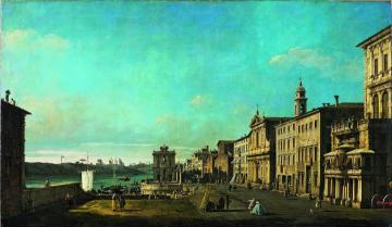 View Of The Via Ripetta In Rome Artwork by Bernardo Bellotto