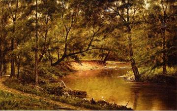 Woodland Interior Artwork by Thomas Worthington Whittredge