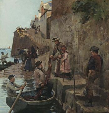 The Slip Artwork by Stanhope Alexander Forbes